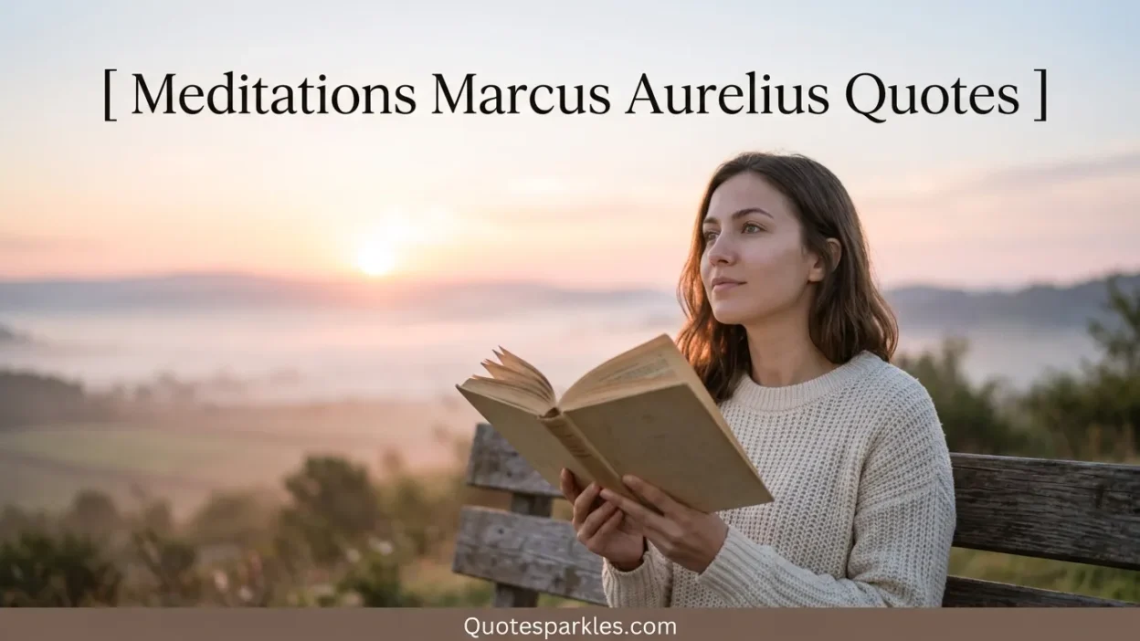 Meditations Marcus Aurelius Quotes